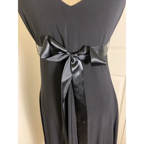 Scarlett Nite Vintage Y2K Dress Womens 8 Belt Babydoll Tie Whimsigoth Mcbling - Picture 10 of 16